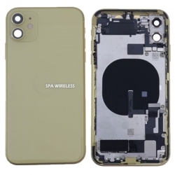 iPhone 11 Back Cover With Full Housing Parts (Yellow)