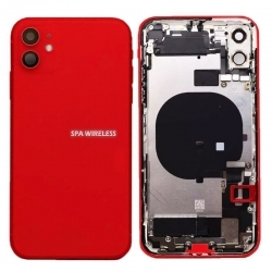 iPhone 11 Back Cover With Full Housing Parts Red
