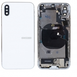 iPhone XS Back Cover With FULL HOUSING PARTS (White)
