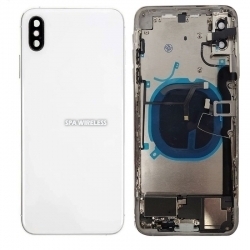 iPhone XS MAX  Back Cover With FULL HOUSING PARTS (WHITE)