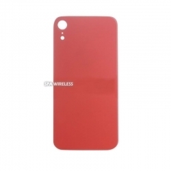 iPhone XR Glass Back Cover With 3M Adhesive (Orange)
