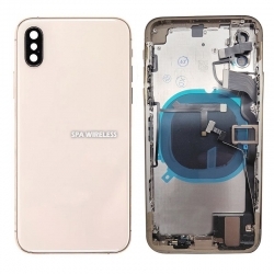 iPhone XS Back Cover With FULL HOUSING PARTS (Gold)