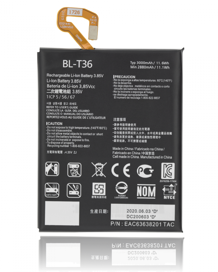 LG K30 / PHOENIX PLUS (X410) Battery Replacement (BL-T36)