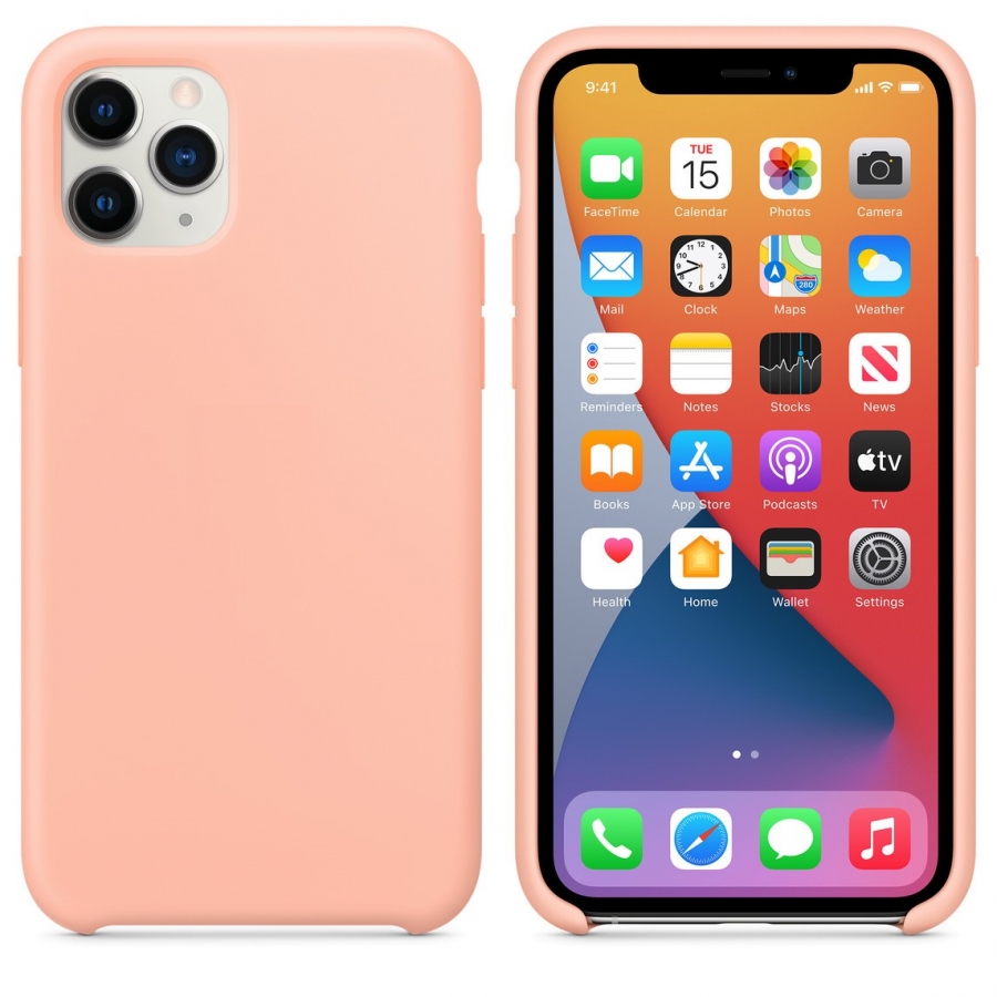 iPhone 11 Silicone Case (Pink)