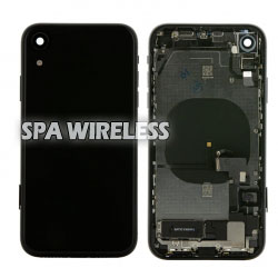 iPhone XR Back Cover with Full Housing Parts (Black)