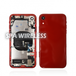 iPhone XR Back Cover With FULL HOUSING PARTS (Red)