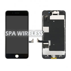 iPhone 8P LCD & Digitizer With Back Plate (Black) Vivid