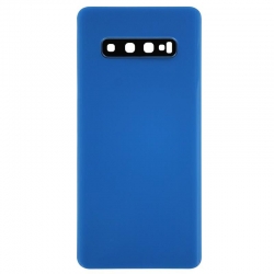 Samsung S10 Plus Back Glass With Camera Lens (Prism Blue)