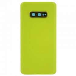 Samsung S10E Back Glass With Camera Lens (Canary Yellow)
