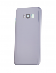 Samsung S8 Back Glass With Camera Lens (Orchid Gray)