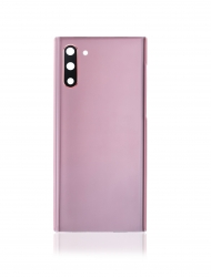 Samsung Note 10 Back Glass With Camera Lens (Aura Pink)