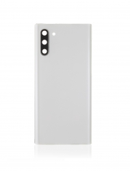 Samsung Note 10 Back Glass With Camera Lens (Aura Silver)