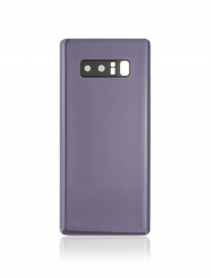 Samsung Note 8 Back Glass With Camera Lens (Orchid Gray)