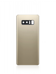 Samsung Note 8 Back Glass With Camera Lens (Gold)
