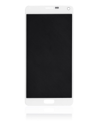 Samsung Note 4 OLED Assembly Display With Frame (White)
