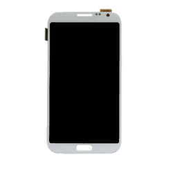 Samsung Note 2 OLED Assembly Display With Frame (White)