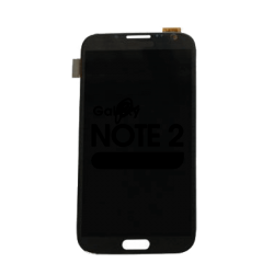 Samsung Note 2 OLED Assembly Display With Frame (Black Sapphire)