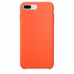 iPhone 6P / 6SP / 7P / 8P Silicone Case (Spicy Orange)