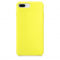 iPhone 6P / 6SP / 7P / 8P Silicone Case (Yellow Flash)