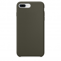 iPhone 6P / 6SP / 7P / 8P Silicone Case (Dark Green)