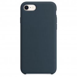 iPhone 6G / 6S / 7G / 8G / SE Silicone Case (Dark Blue)