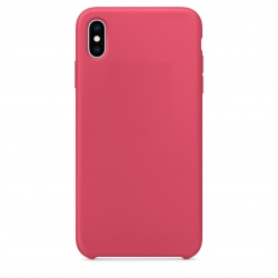 iPhone XS Max Silicone Case (Red)