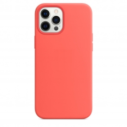 iPhone 12 Pro Max Silicone Case (Pink)