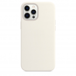 iPhone 12 Pro Max Silicone Case (White)