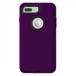 iPhone 6P / 6SP / 7P / 8P Heavy Duty Case (Purple)