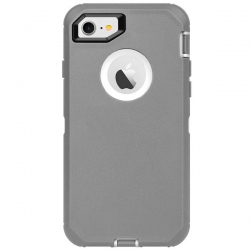 iPhone 6G / 6S / 7G / 8G / SE Heavy Duty Case (Grey)