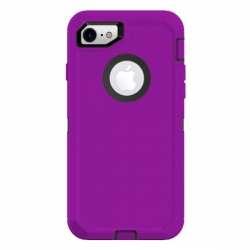 iPhone 6G / 6S / 7G / 8G / SE Heavy Duty Case (Purple)