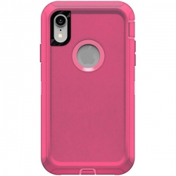 iPhone XR Heavy Duty Case (Pink)