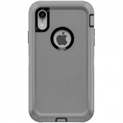 iPhone XR Heavy Duty Case (Grey)