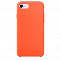 iPhone 6G / 6S / 7G / 8G / SE Silicone Case (Spicy Orange)
