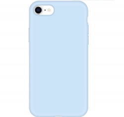 iPhone 6G / 6S / 7G / 8G / SE Silicone Case (Light Blue)