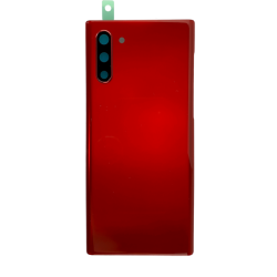 Samsung Note 10 Plus / 5G Back Glass With Camera Lens (Aura Red)