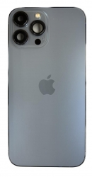 iPhone 13 Pro Max  Back Cover With FULL HOUSING (Sierra Blue) (OEM PULL) (Grade A) 