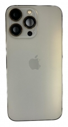 iPhone 13 Pro Back Cover With FULL HOUSING (Gold) (OEM PULL) (Grade A) 