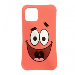 PATRICK STAR PINK SILICONE SHOCKPROOF PHONE CASE COVER FOR IPHONE 12 PRO MAX