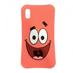 PATRICK STAR PINK SILICONE SHOCKPROOF PHONE CASE COVER FOR IPHONE XR
