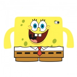 SPONGEBOB SMILEY EVA LITTLE HANDS TV MODEL CASE COVER FOR IPAD 10.2