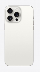 iPhone 15 Pro Max Back Glass With 3M Adhesive (White Titanium)