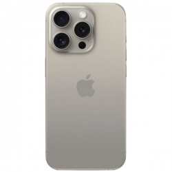 iPhone 15 Pro Back Glass With 3M Adhesive (BLACK)