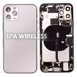 iPhone 11 Pro Max Back Cover With FULL HOUSING (White)