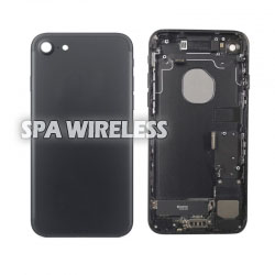 iPhone 7G Back Cover With FULL HOUSING PARTS  (Matte Black)