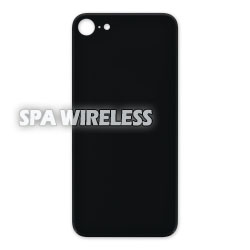 iPhone 8 Back Glass Cover With 3M Adhesive (Black)