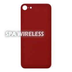 iPhone 8 Back Glass Cover With 3M Adhesive (Red)