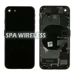 iPhone 8 Back Cover With FULL HOUSING PARTS (BLACK)