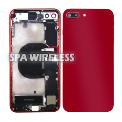 iPhone 8 Plus Back Cover With FULL HOUSING PARTS (RED)