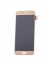 Samsung S6 OLED Assembly Display With Frame (Gold)